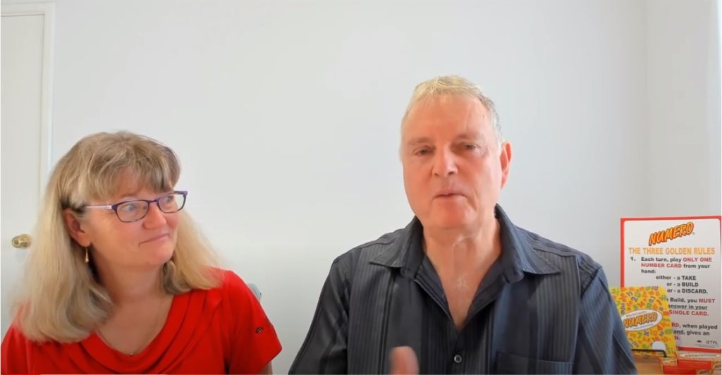 Numero® Julie Richards explains some of the history of Numero to Dr Paul Swan